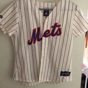 Ladies New York Mets David Wright “Captain” Jersey